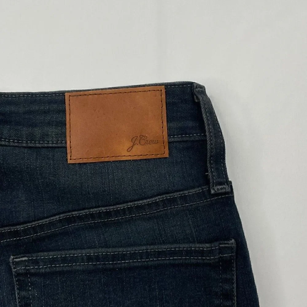 J. Crew Curvy Toothpick Skinny Jean Dark Wash NEW